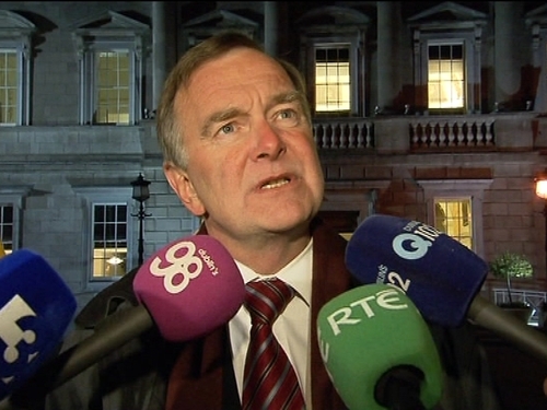 Martin Cullen - Suffering from serious back complaint