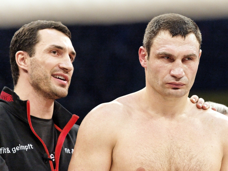 Wladimir and Vitali Klitschko