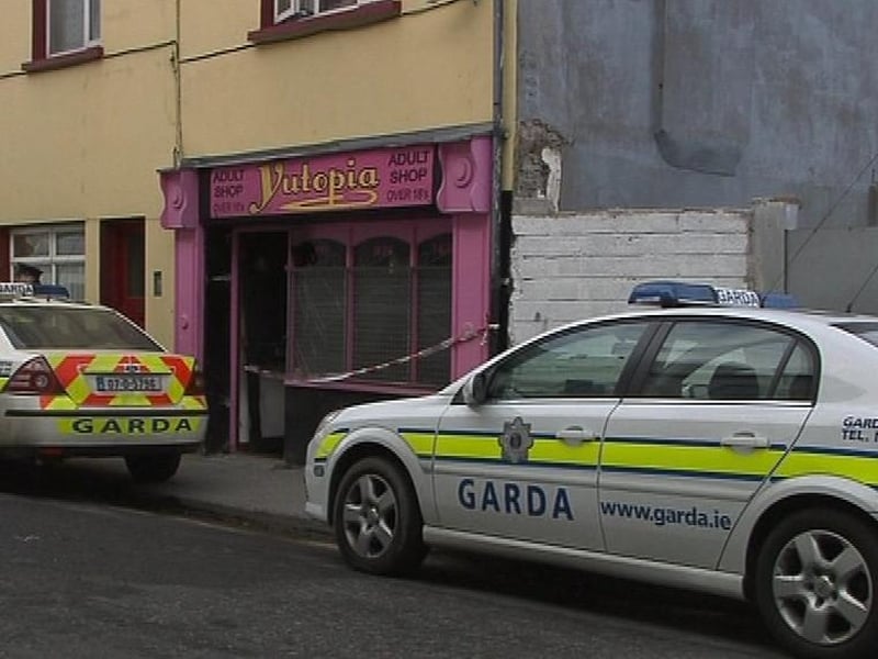 Sligo - Fire at shop