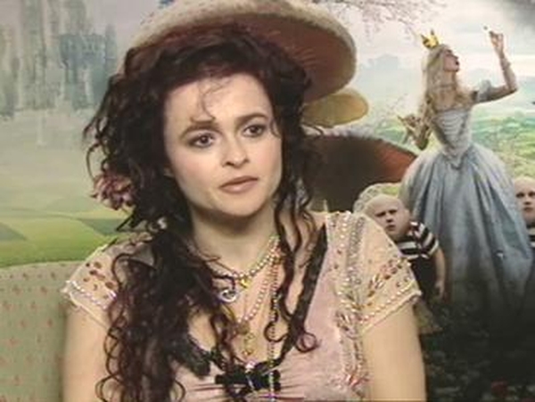 Helena Bonham Carter discusses Alice in Wonderland