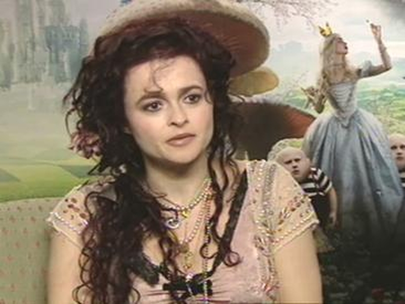 Helena Bonham Carter discusses Alice in Wonderland
