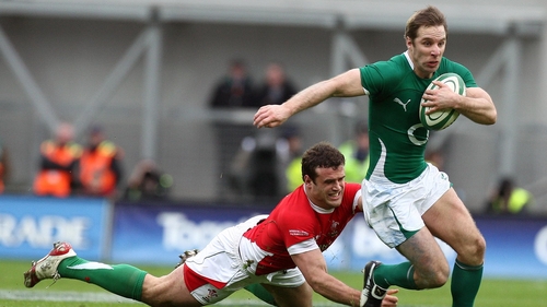 O'Leary in action for Ireland in 2010