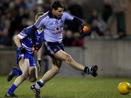 Dublin's Kevin McMenamon scoring his goal