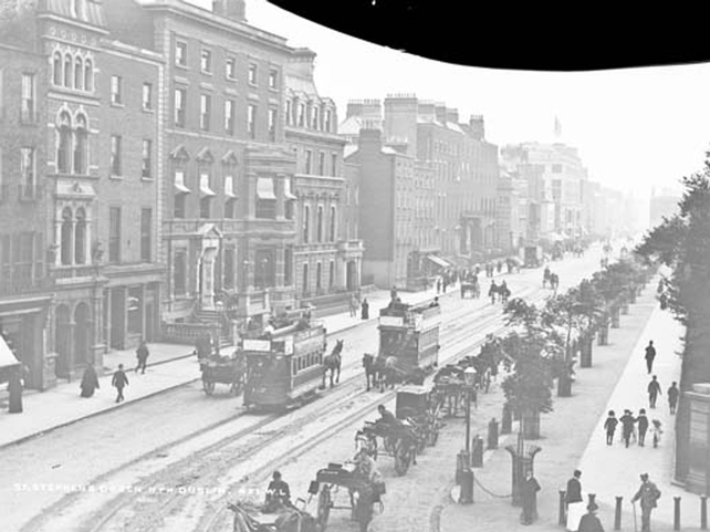 St. Stephen's Green, Dublin Lawrence Collection: 1880-1910