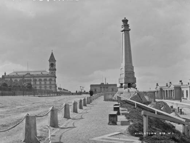 Kingstown (Dún Laoghaire), Dublin. Lawrence Collection: 1880-1910