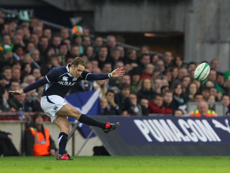 Dan Parks was the hero for Scotland as he kicked all 24 points in the victory over Argentina