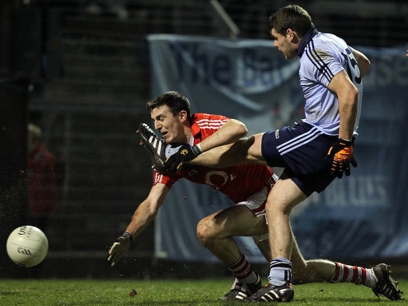 Cork ended Dublin's unbeaten run in division one of the National Football League