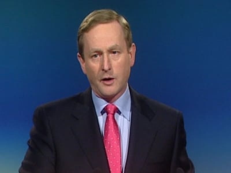 Enda Kenny - Bankers must not be allowed destroy economy