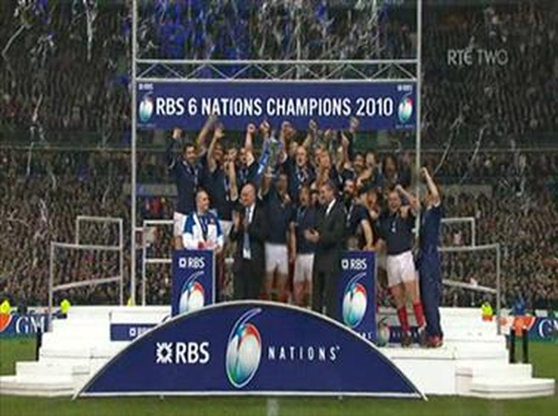 France - 2010 RBS 6 Nations champions
