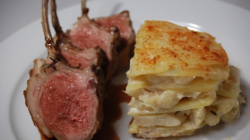 A traditional Lamb main from Tommy Bowe. Guaranteed to fill the hungriest of mouths.