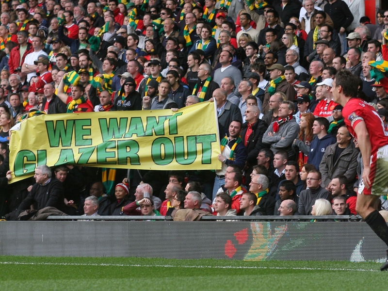 Manchester United fans look to be stuck with the Glazers for now