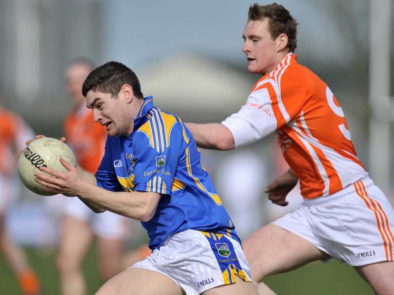 Armagh's Kieran Toner pusues Tipperary's Phillip Austin