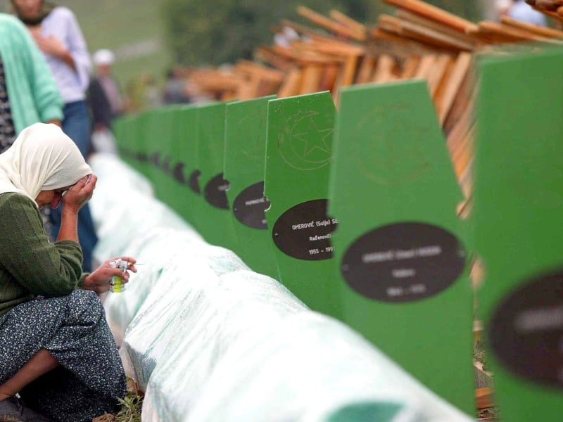 Srebrenica - More than 7,000 muslims were killed