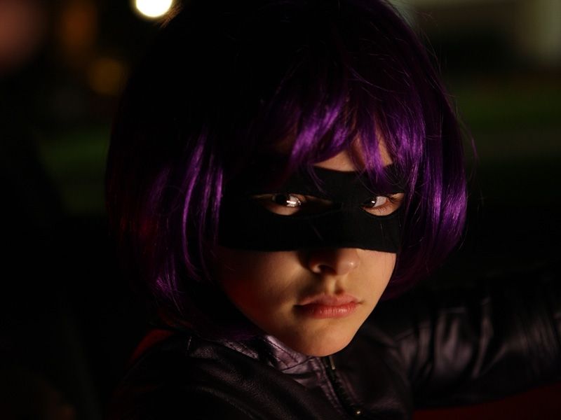 Chloe Moretz as Hit Girl