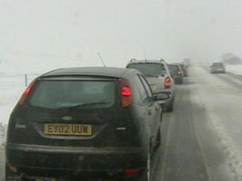 Northern Ireland - Hit by snow storm on Tuesday night