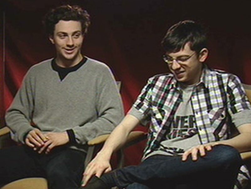 Aaron Johnson and Christopher Mintz-Plasse