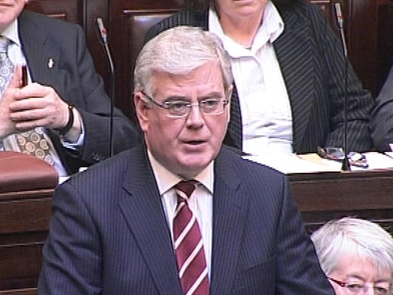 Eamon Gilmore - Party second most popular