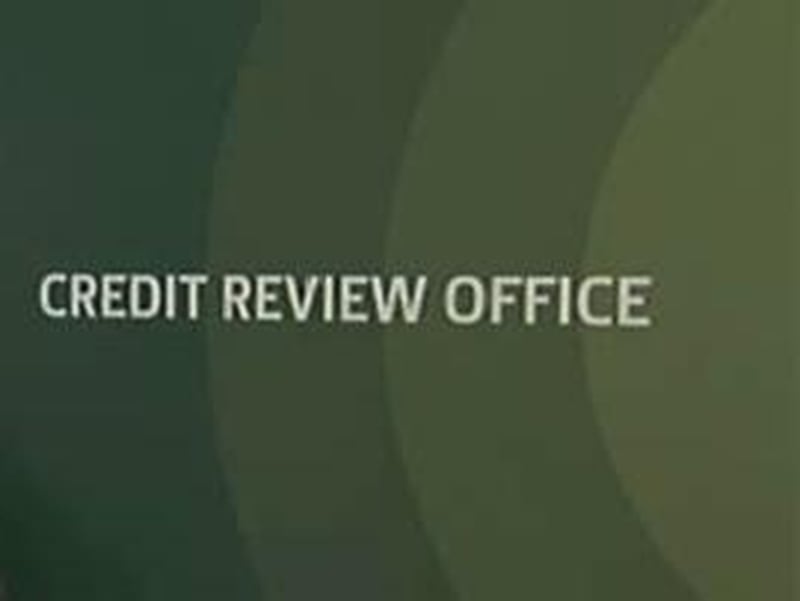 Credit Review Office - To review loan refusals