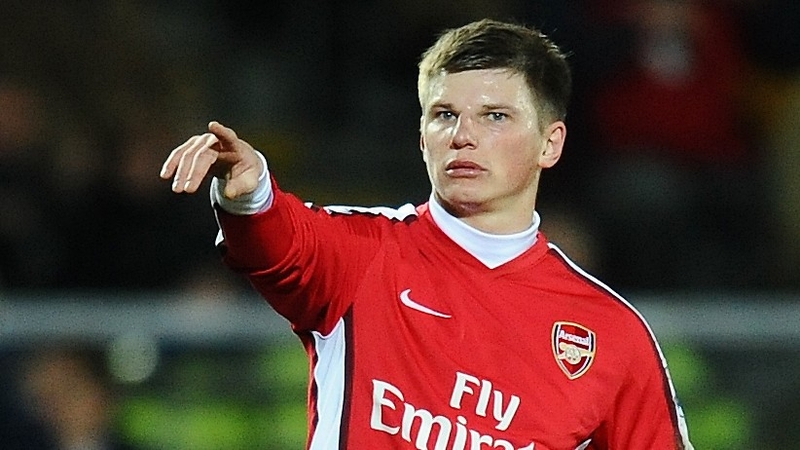 Andrey Arshavin opened the scoring for Arsenal