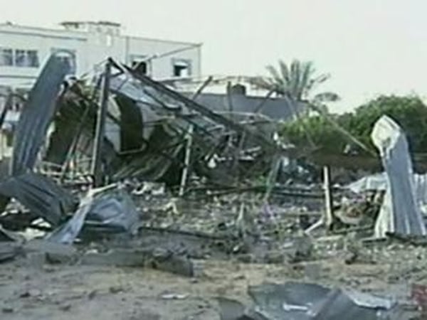 Gaza - Seven missile attacks