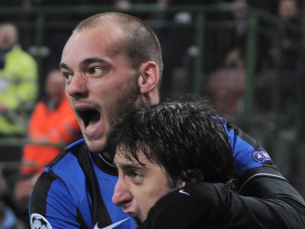 Sneijder's performance in steering the Dutch to the World Cup final has heightened interest in him