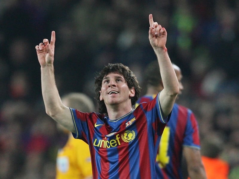 Lionel Messi opened the scoring at the Bernabeu