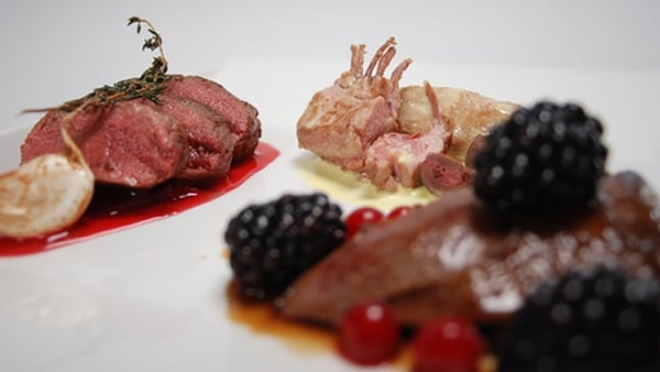 Hunter’s Plate – Trio of Game with Fondant Potato