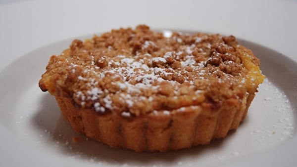 Rhubarb and Custard Pie