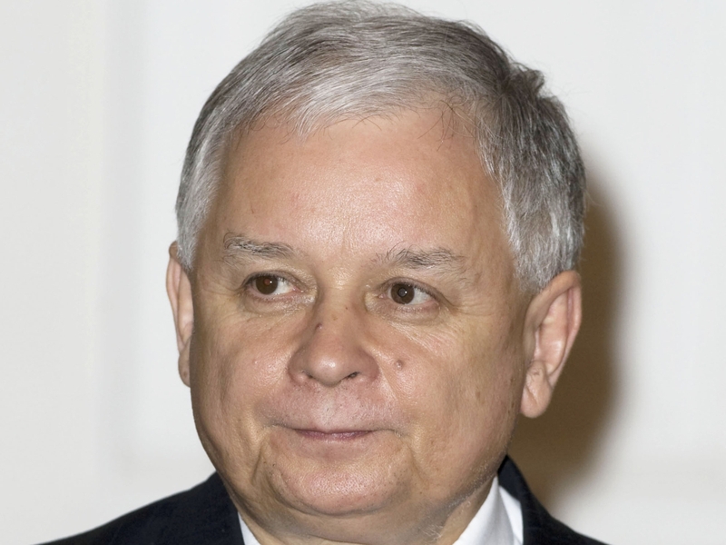 Lech Kaczynski - Died in plane crash on 10 April