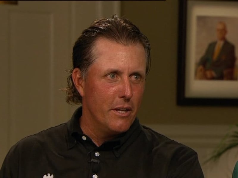 Phil Mickelson claimed his third Masters title