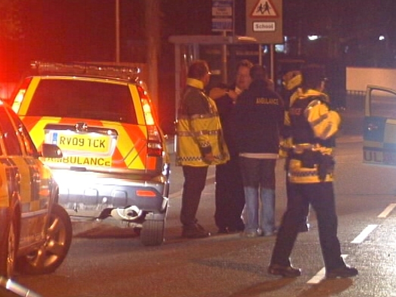 Holywood - Homes around the base were evacuated