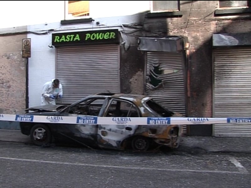 Balbriggan - Shop damaged