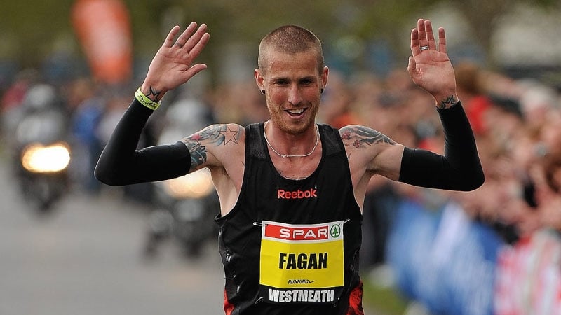 Fagan was among the Irish athletes looking to qualify for London 2012