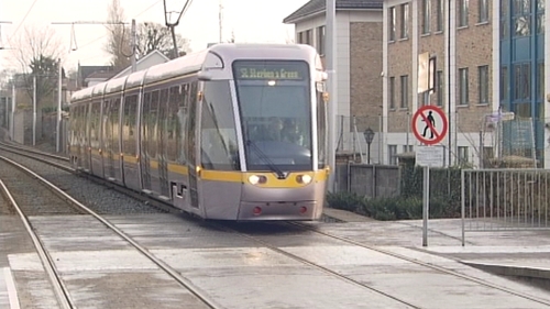 Luas - All Luas stops on the canal were affected