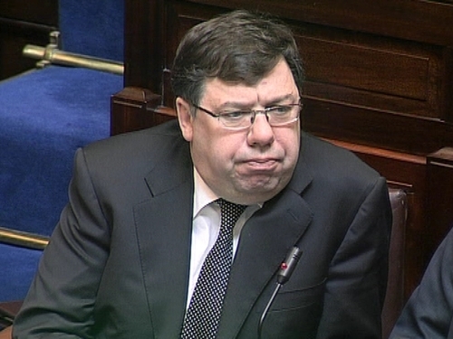 Brian Cowen - Sea change between 2007 and 2009