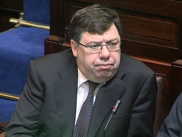 Brian Cowen - Sea change between 2007 and 2009