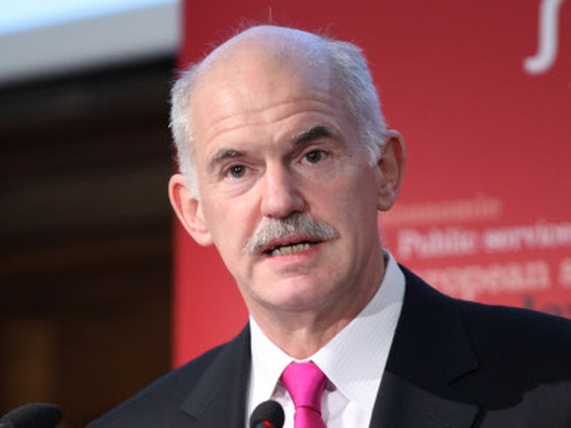 George Papandreou - Announcement planned