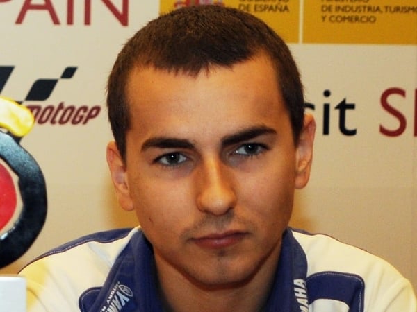 Jorge Lorenzo holds pole position for the Silverstone MotoGP