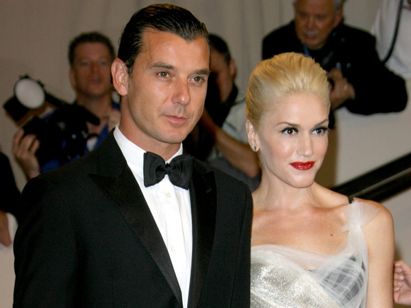 Gavin Rossdale with his wife Gwen Stefani