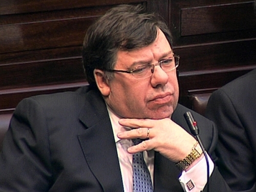 Brian Cowen - Confident on economy