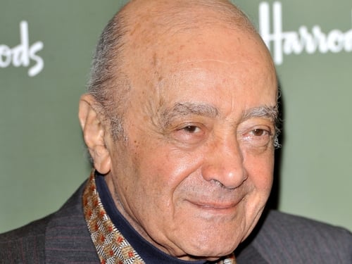 Mohamed Al Fayed - Bought Harrods 25 years ago