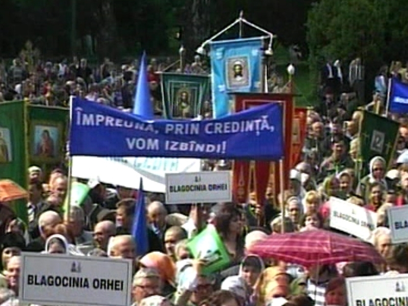 Moldova's population - 95% Eastern Orthodox