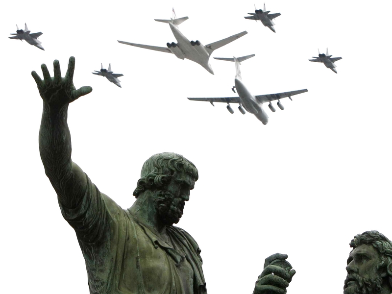 Russia - Parade marks victory in World War II