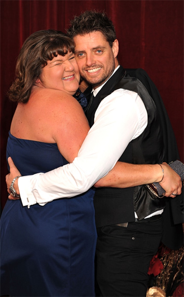 Cheryl Fergison and Keith Duffy