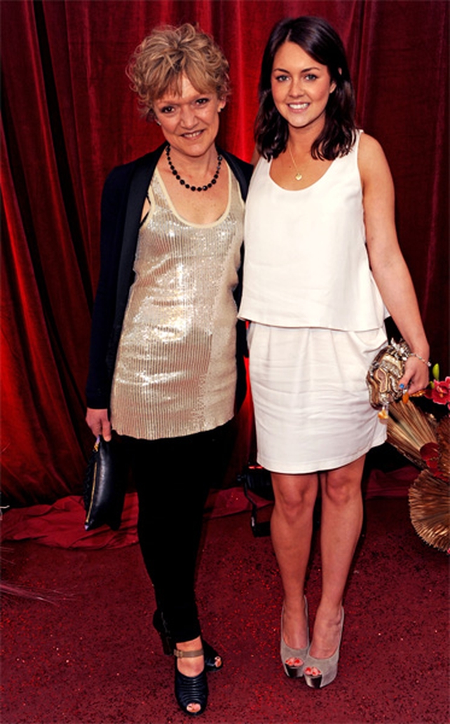 Gillian Wright and Lacey Turner