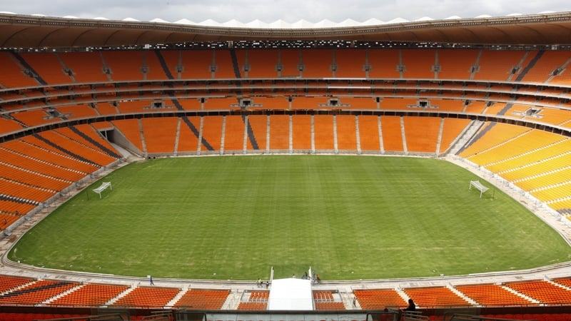 Soccer City in Johannesburg
