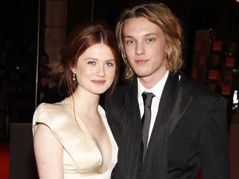 Co-stars Bonnie Wright and Jamie Campbell Bower reportedly engaged