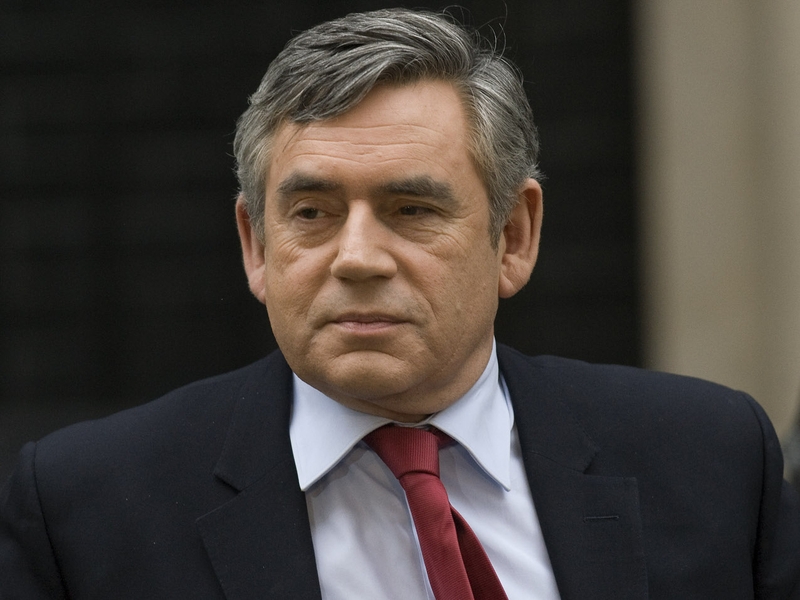 Gordon Brown - To resign as leader