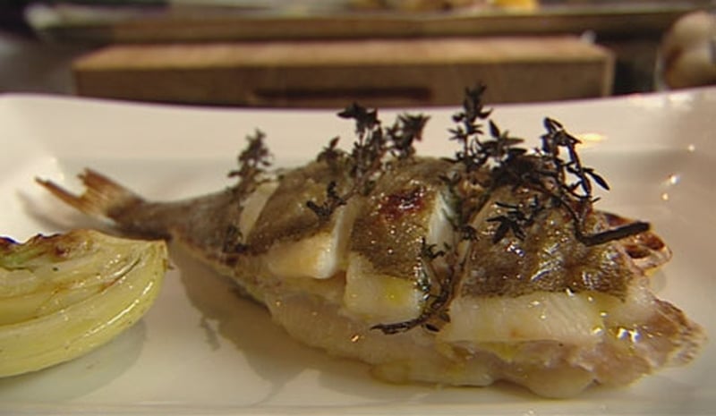 Martin Shanahan's Baked John Dory with Fennel