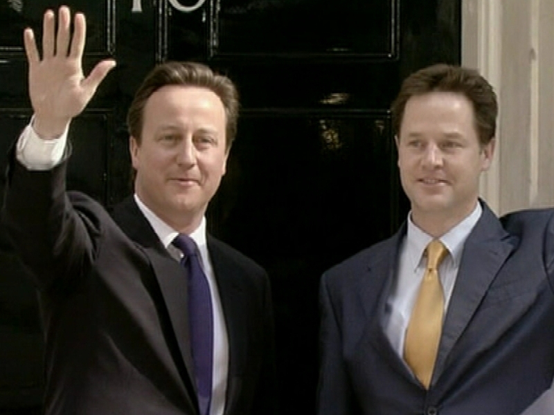 Nick Clegg - Became Deputy Prime Minister in new UK government